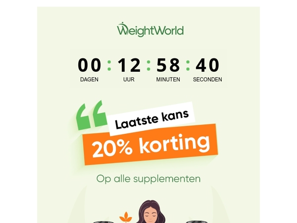 🚨 Je deal loopt bijna af…