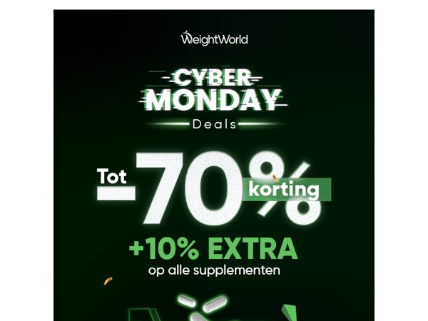 Laatste kans op Cyber Monday deals ⚡