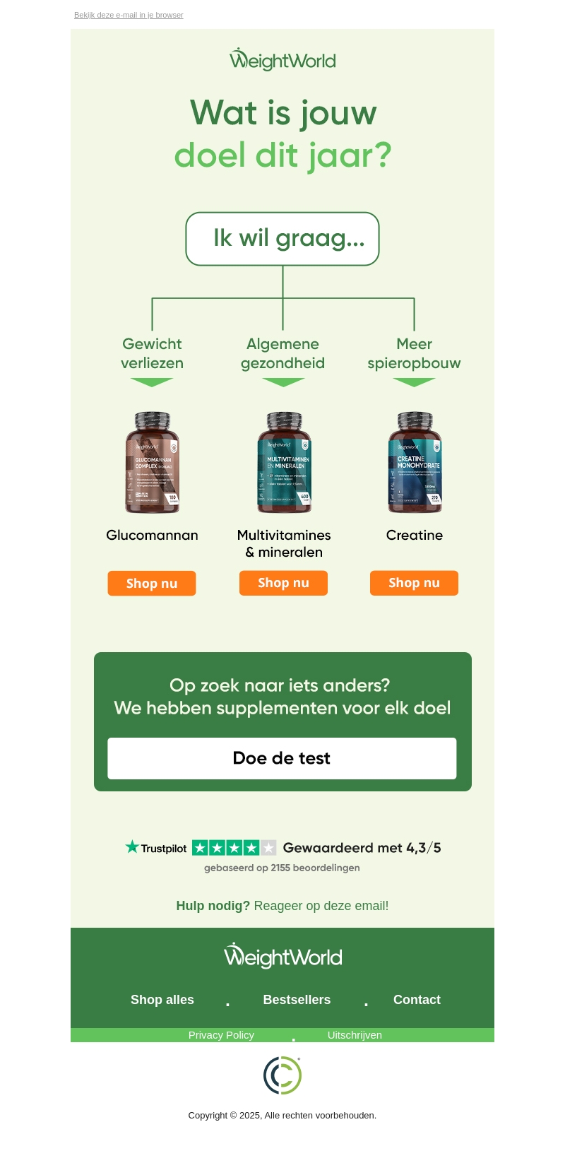 Wat is jouw doel dit jaar? 💪 Wat is jouw doel dit jaar? 💪