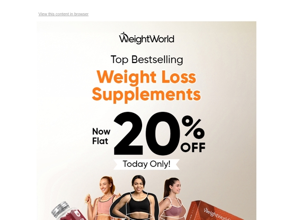 Slim Down at Home at Flat 20% OFF💪