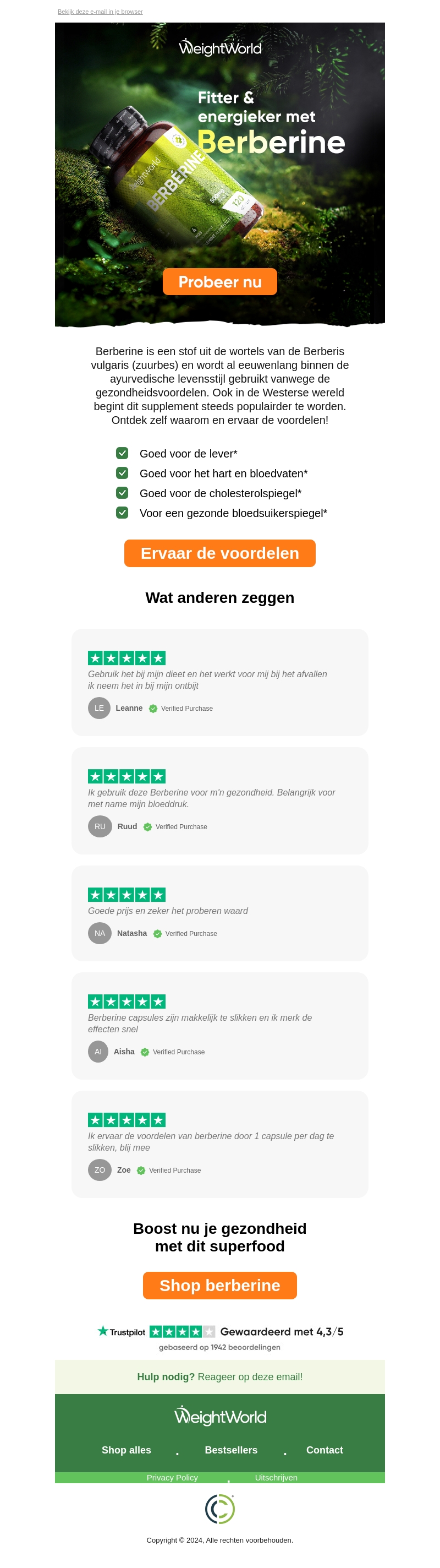 🌿 Ontdek de kracht van berberine 🌿 Ontdek de kracht van berberine