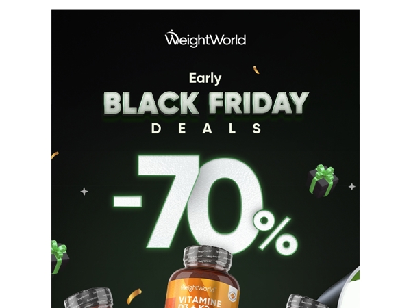 Early Black Friday Deals zijn gestart 🔥