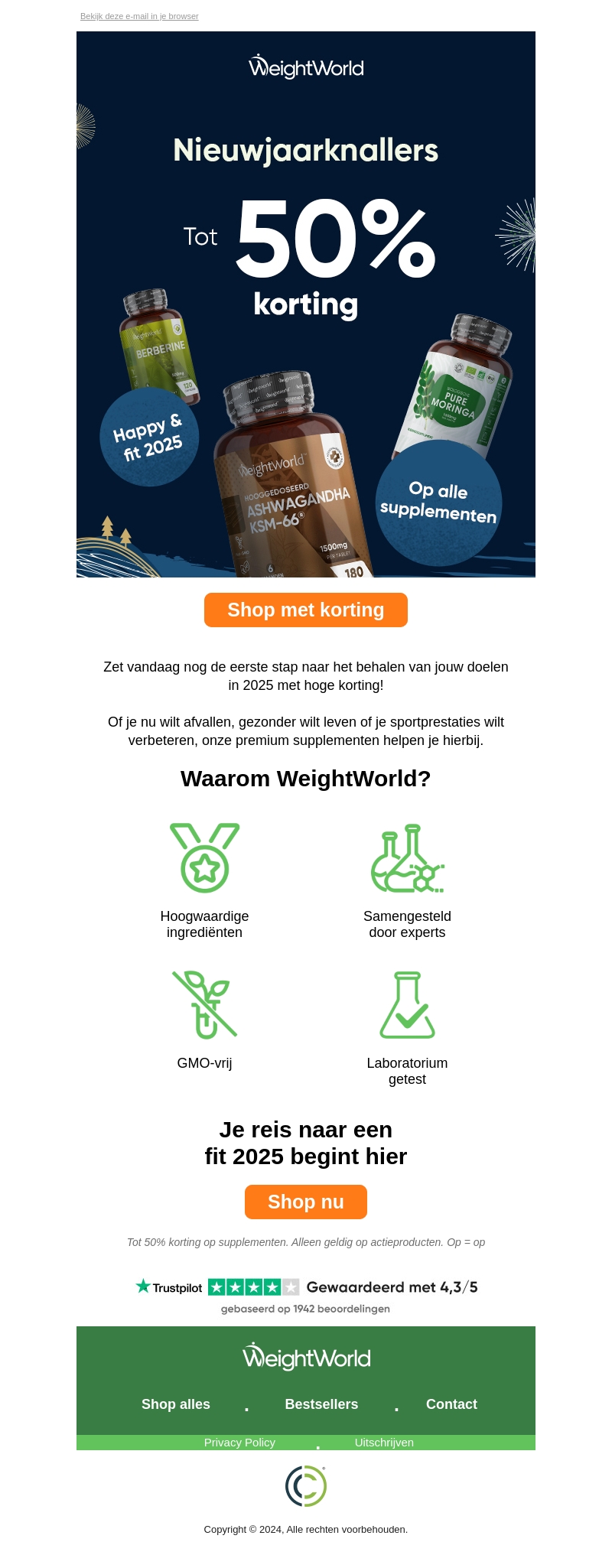 Nu tot 50% korting op Nieuwjaarknallers 🎇 Nu tot 50% korting op Nieuwjaarknallers 🎇