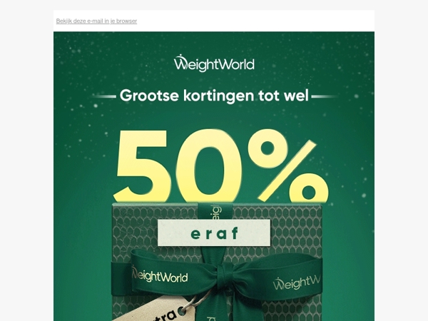 Nog meer korting?! 😱