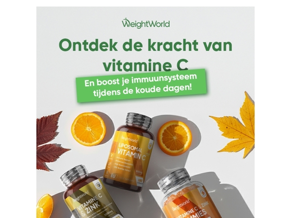 🍊 Vitamine C is je beste vriend deze herfst