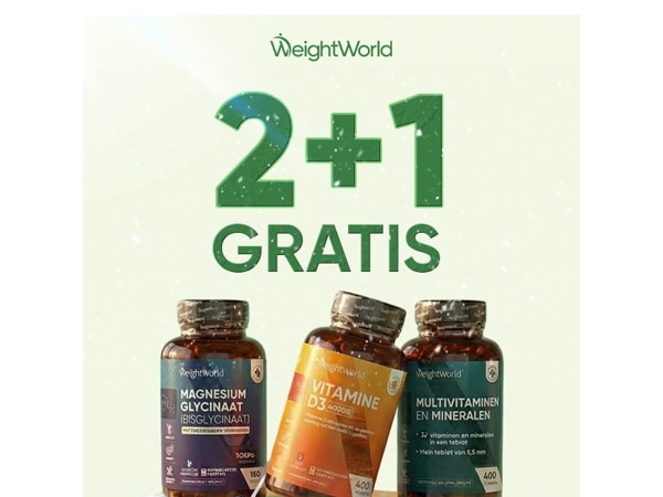 2+1 gratis - claim nu jouw gratis product!