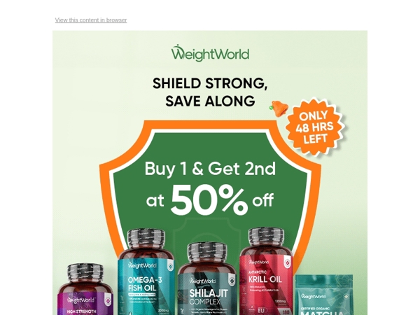 LAST Chance🚨Buy 1, Get 2nd at 50% Off Your Immunity Boost