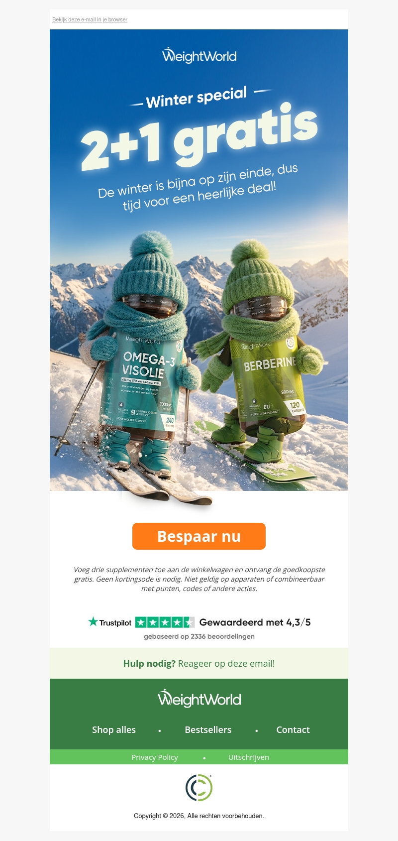 Nu 2+1 gratis! 🤩 Nu 2+1 gratis! 🤩