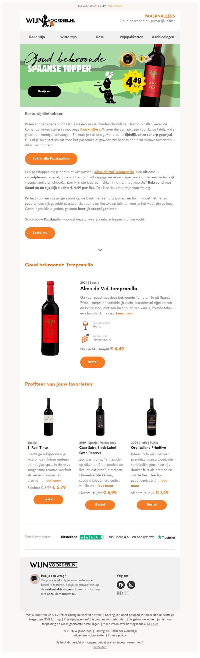 2x GOUD voor prachtige Tempranillo 2x GOUD voor prachtige Tempranillo