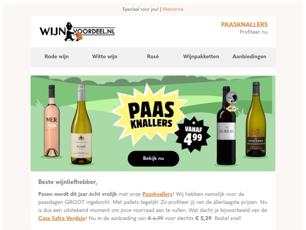 Casa Safra Verdejo nu met paaskorting🐣🐰🌷