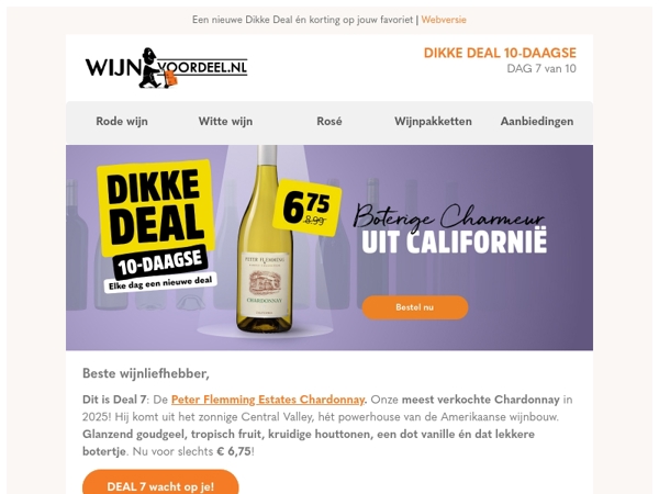 Dikke Deal 7 | Chardonnay met veel charme