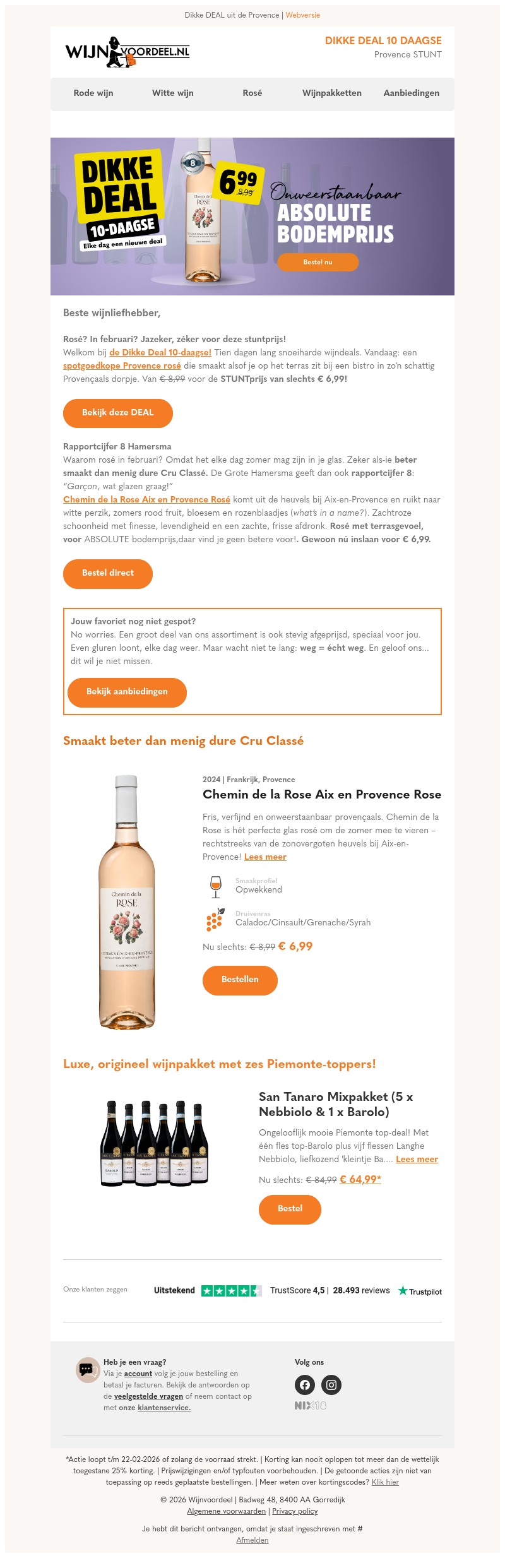 Provence STUNT: Slechts 6,99 voor TOP rosé Provence STUNT: Slechts 6,99 voor TOP rosé