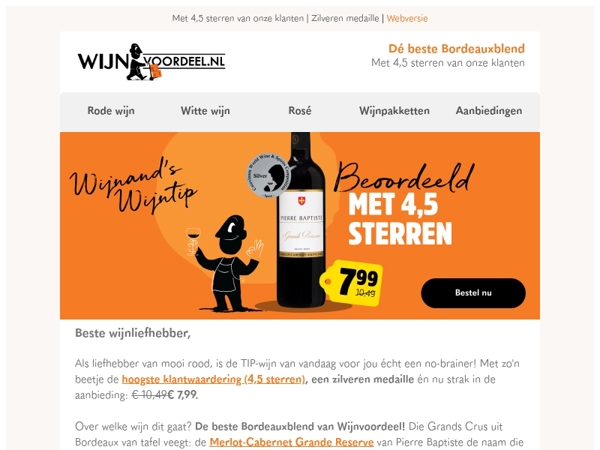 Dé beste Bordeauxblend van Wijnvoordeel!