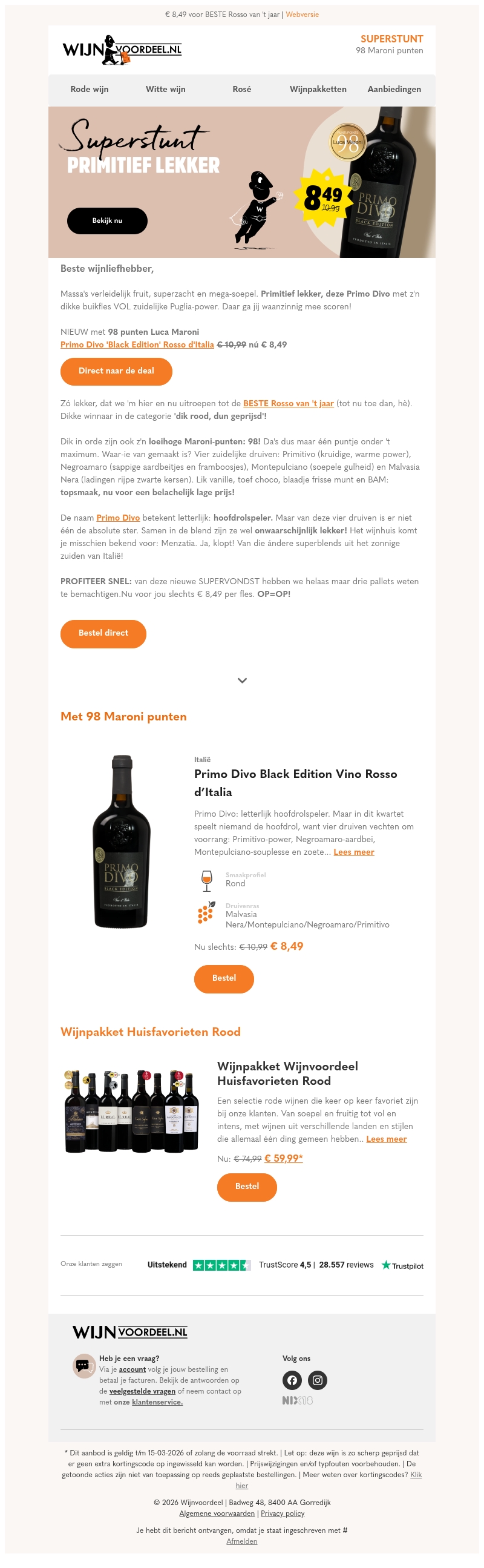 SUPERSTUNT | Primitief lekkere Puglia Power SUPERSTUNT | Primitief lekkere Puglia Power