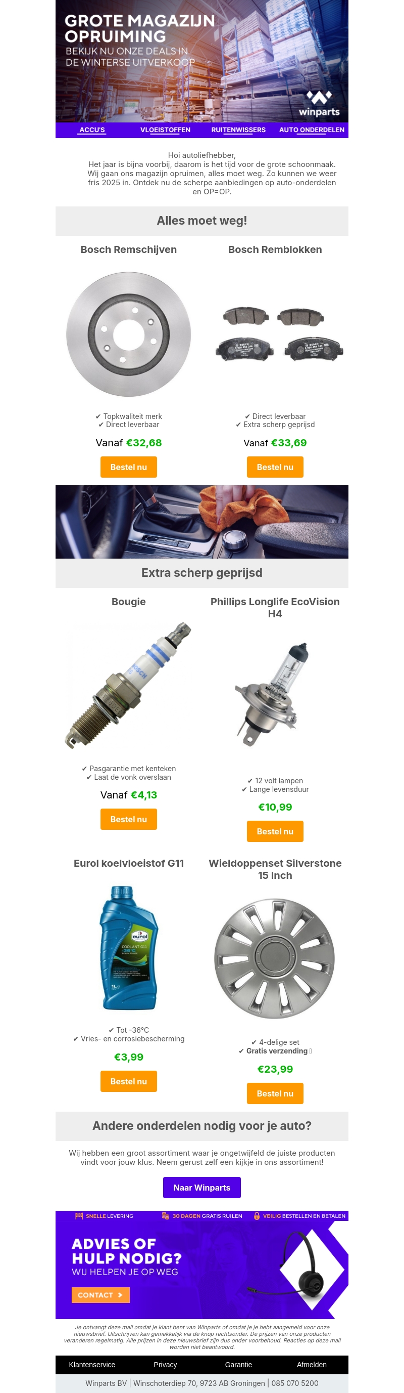 De grote Magazijn Opruiming!🚚 De grote Magazijn Opruiming!🚚