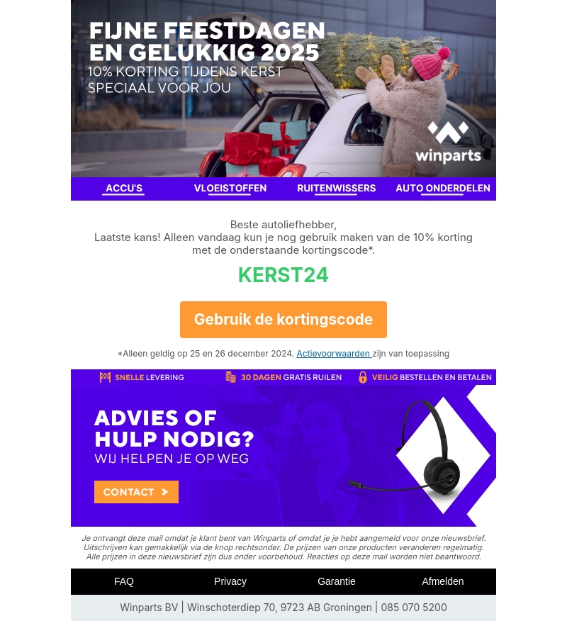 Nog maar 12 uur! Gebruik nu KERST24 voor 10% korting op alles🎁 Nog maar 12 uur! Gebruik nu KERST24 voor 10% korting op alles🎁