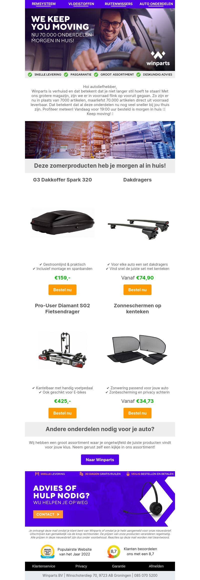 Nu 70.000 producten direct leverbaar! 📦️💨 Nu 70.000 producten direct leverbaar! 📦️💨