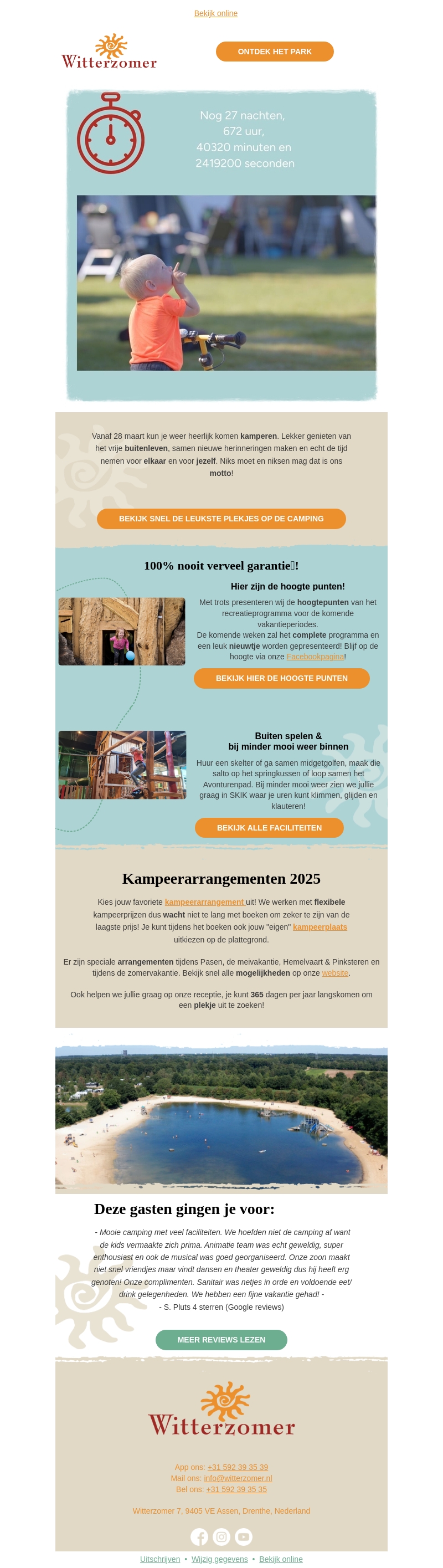 Wij tellen af!🕗 Wij tellen af!🕗