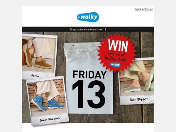 🍀 Maak van vrijdag de 13de jouw geluksdag 👟