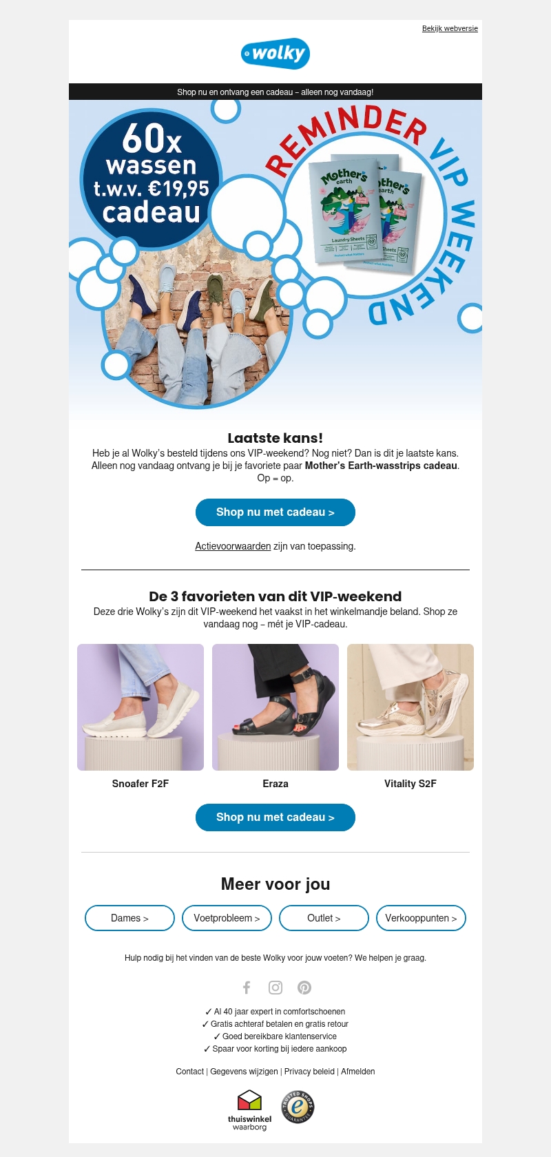 ⏰ Laatste dag van ons VIP-weekend ⏰ Laatste dag van ons VIP-weekend