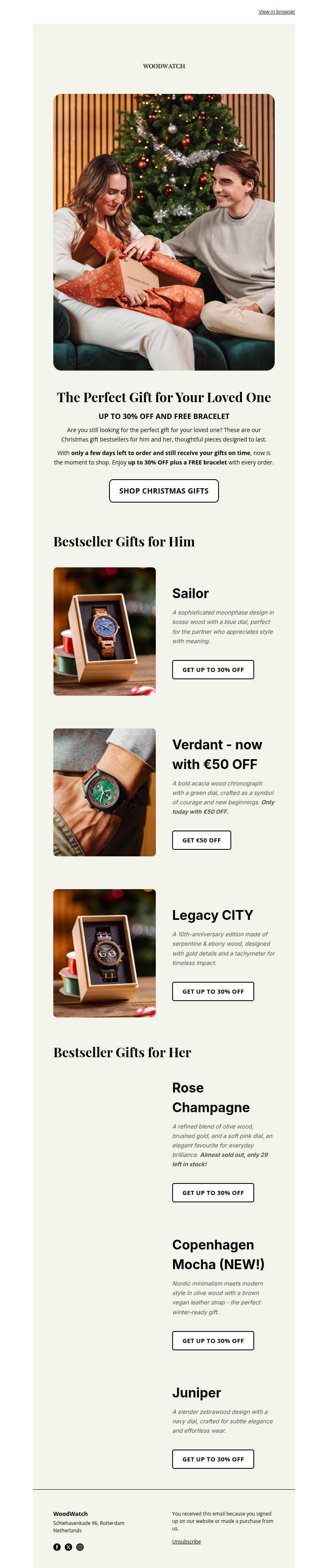 Top Christmas Gifts for Your Loved One! 🎁 Up to 30% OFF + FREE Bracelet Top Christmas Gifts for Your Loved One! 🎁 Up to 30% OFF + FREE Bracelet