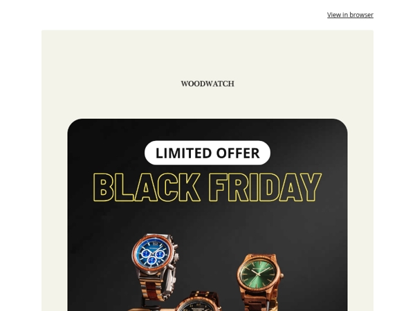 Laatste weekend! 🖤 Tot 30% KORTING + GRATIS Gravering