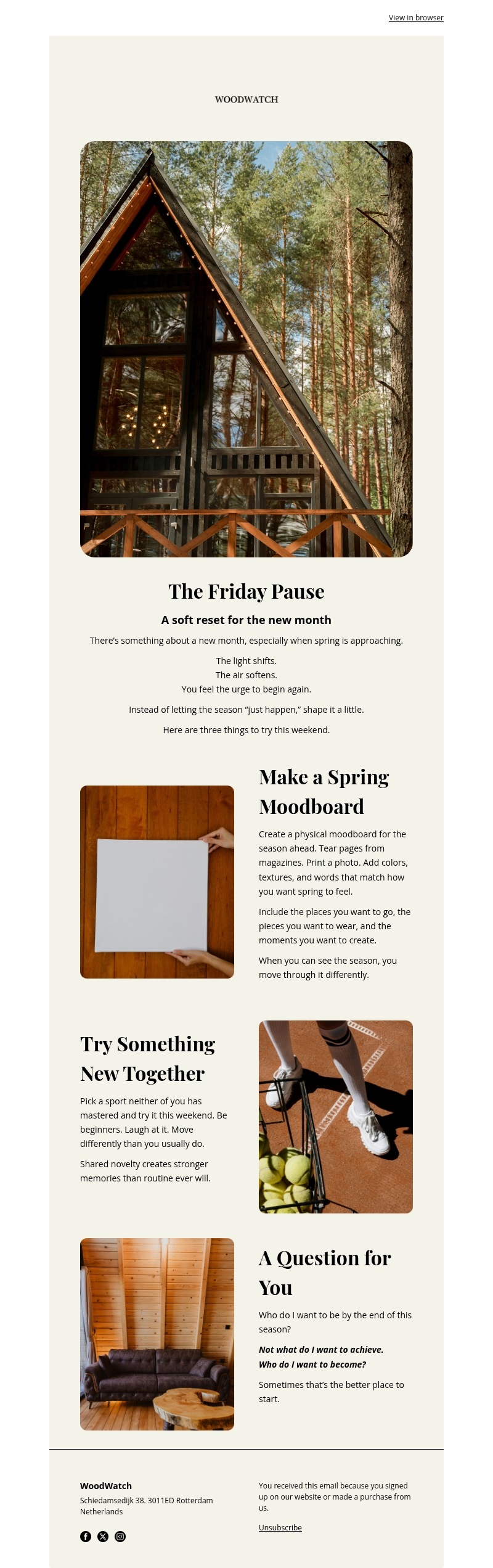 The Friday Pause: A Soft Start to Spring 🍃 The Friday Pause: A Soft Start to Spring 🍃