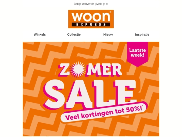 Laatste kans: 50% korting op heel veel producten