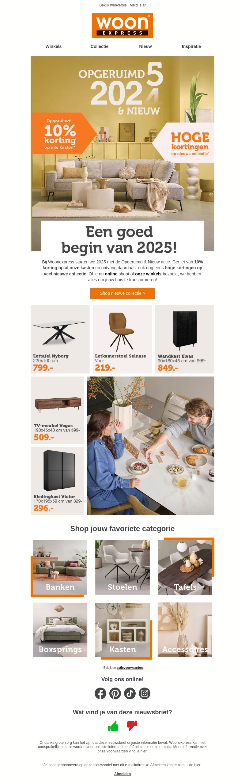 Nieuw jaar, nieuw interieur? Nieuw jaar, nieuw interieur?