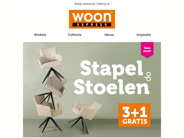 Stapel op Stoelen!