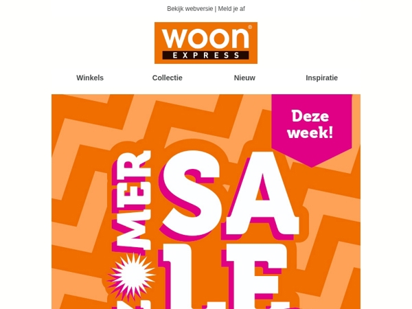 Tot -50% | Zomer Sale