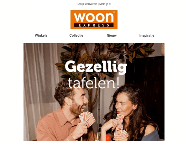 Gezellig tafelen met korting 🍷🍣🍴