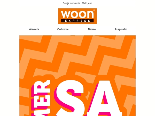 SALE tot 50% korting!