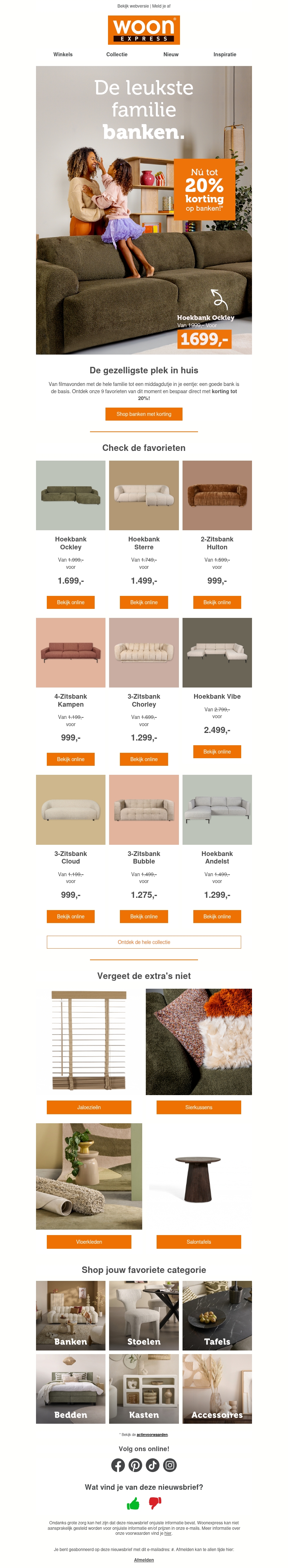 ποΈ Jouw droombank, nu met 20% korting! ποΈ Jouw droombank, nu met 20% korting!