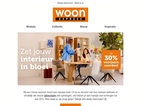 Bye winter-dip, hallo voorjaars-vibe! 🌷☀️