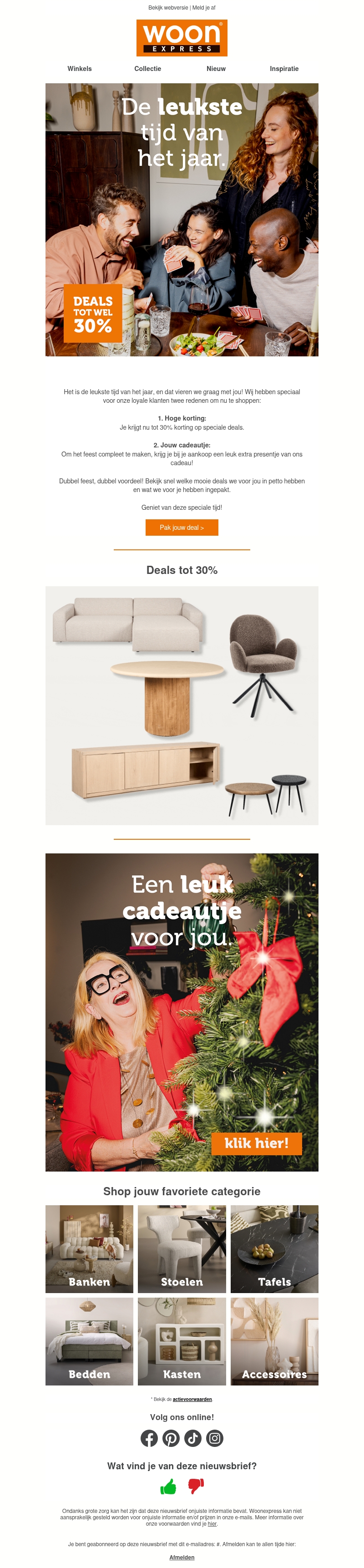 Korting én een cadeau? 🎁 Korting én een cadeau? 🎁