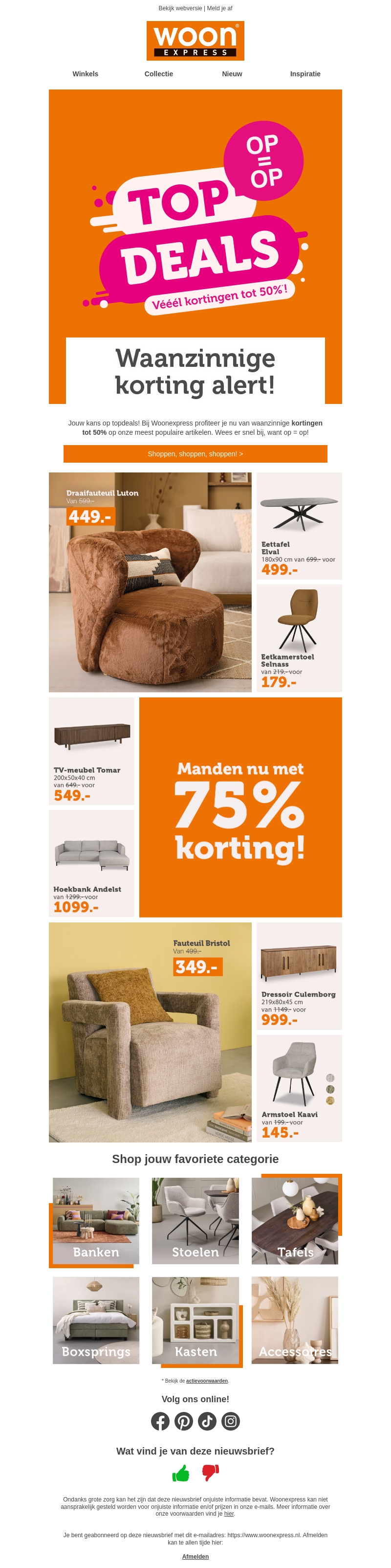 Mega kortingen, mega deals! π₯³ Mega kortingen, mega deals! π₯³