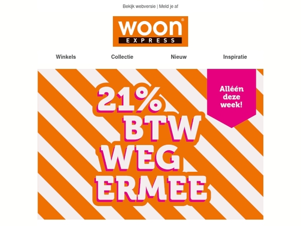 Weekendplan: Shoppen met BTW-korting!