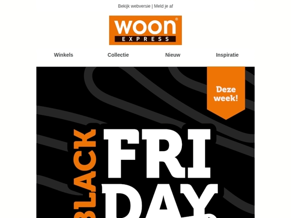 Black Friday: Tot -50% op je interieur! 🔥