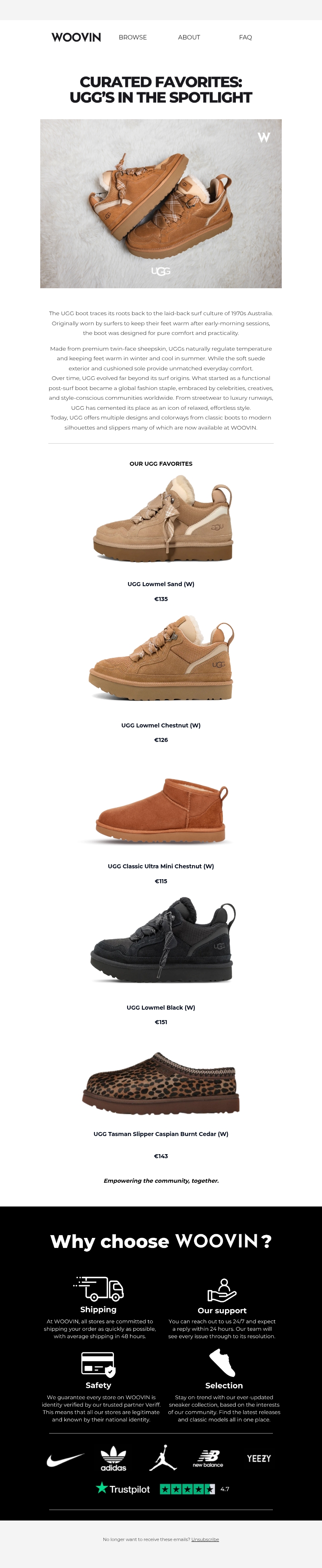Curated Favorites: UGG's in the spotlight Curated Favorites: UGG's in the spotlight
