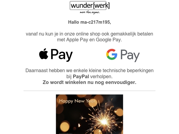 Nu nog eenvoudiger betalen - met Apple Pay en G Pay ma-c217m195