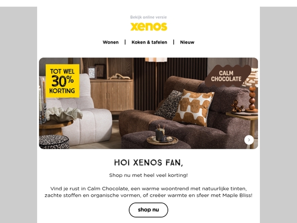 Mis het niet: heel veel korting!