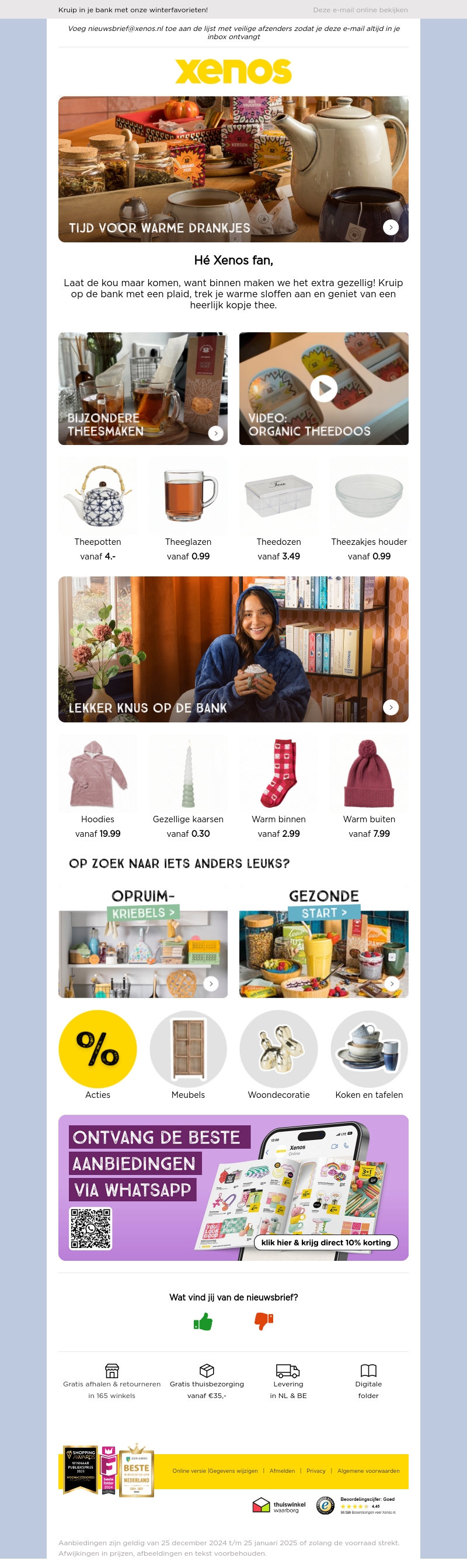 Maak het knus en warm thuis Maak het knus en warm thuis