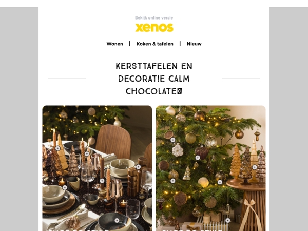 Feestelijk thuis: ontdek jouw kerstdecoratie & tafel inspiratie ✨