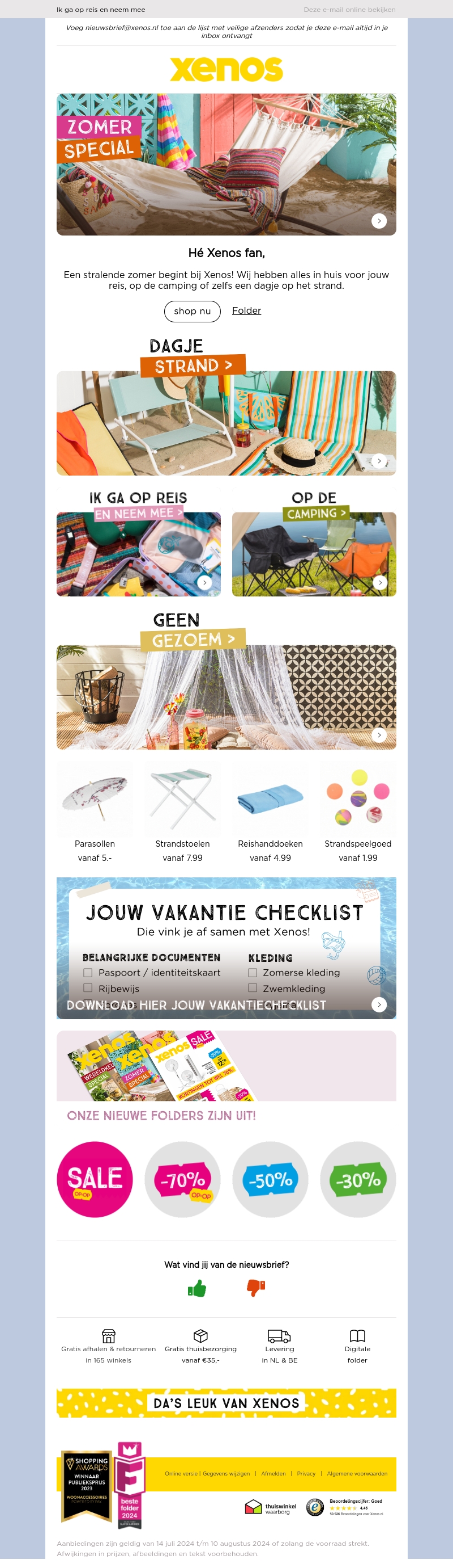 Alles voor een stralende zomer! Alles voor een stralende zomer!