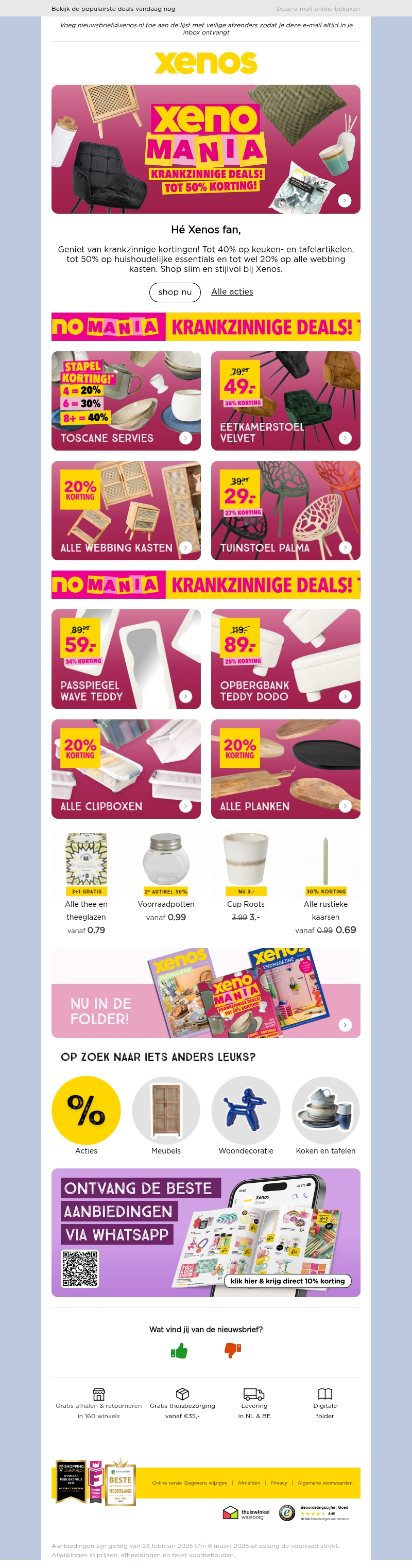 Laatste kans op krankzinnig deals tot 50% korting! Laatste kans op krankzinnig deals tot 50% korting!