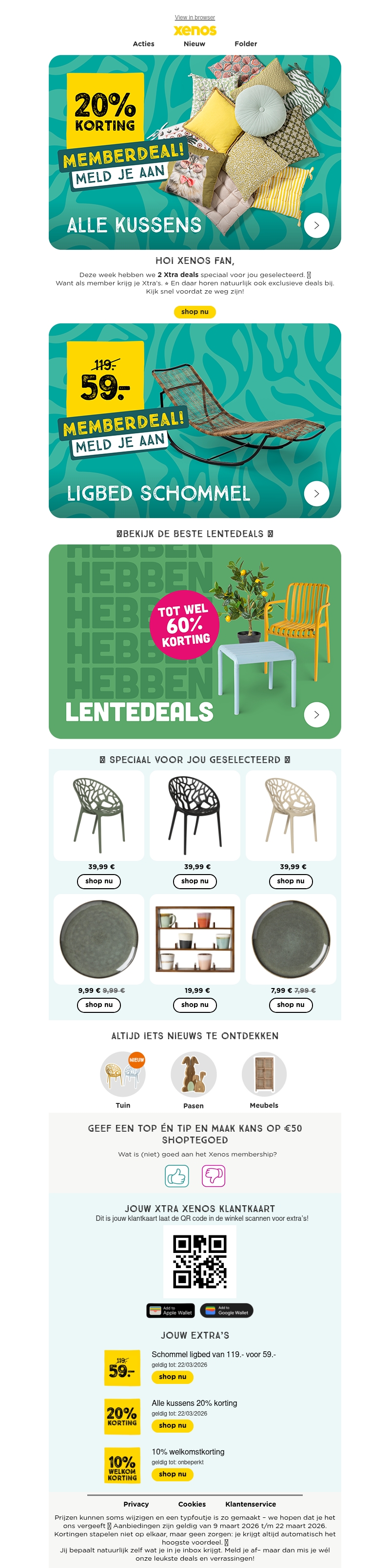Alleen voor members: 2 Xtra deals 🤫 Alleen voor members: 2 Xtra deals 🤫