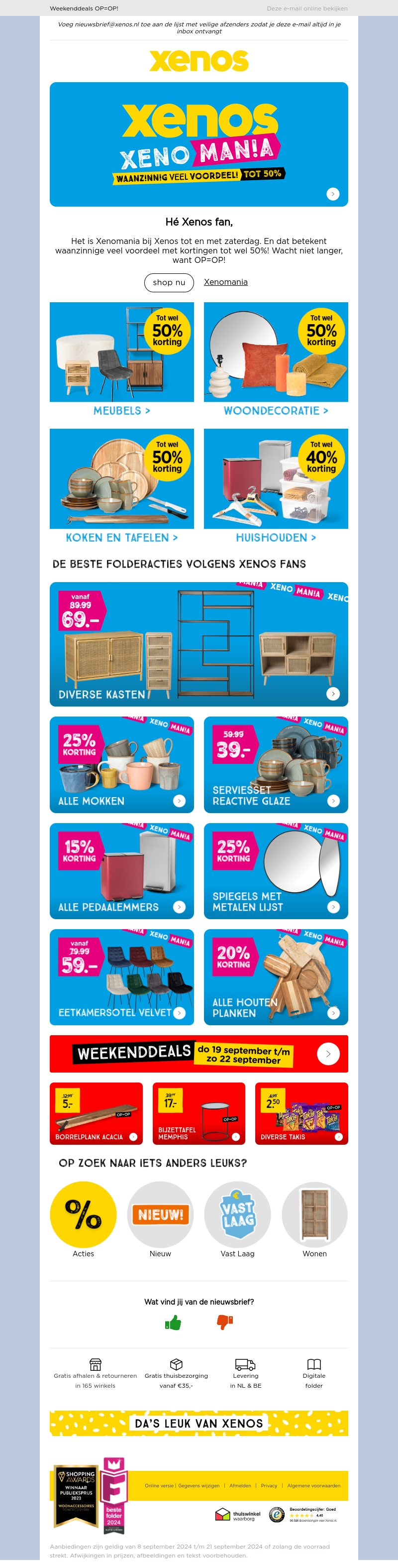 Korting tot 50%, nog 2 dagen Xenomania πββοΈ Korting tot 50%, nog 2 dagen Xenomania πββοΈ