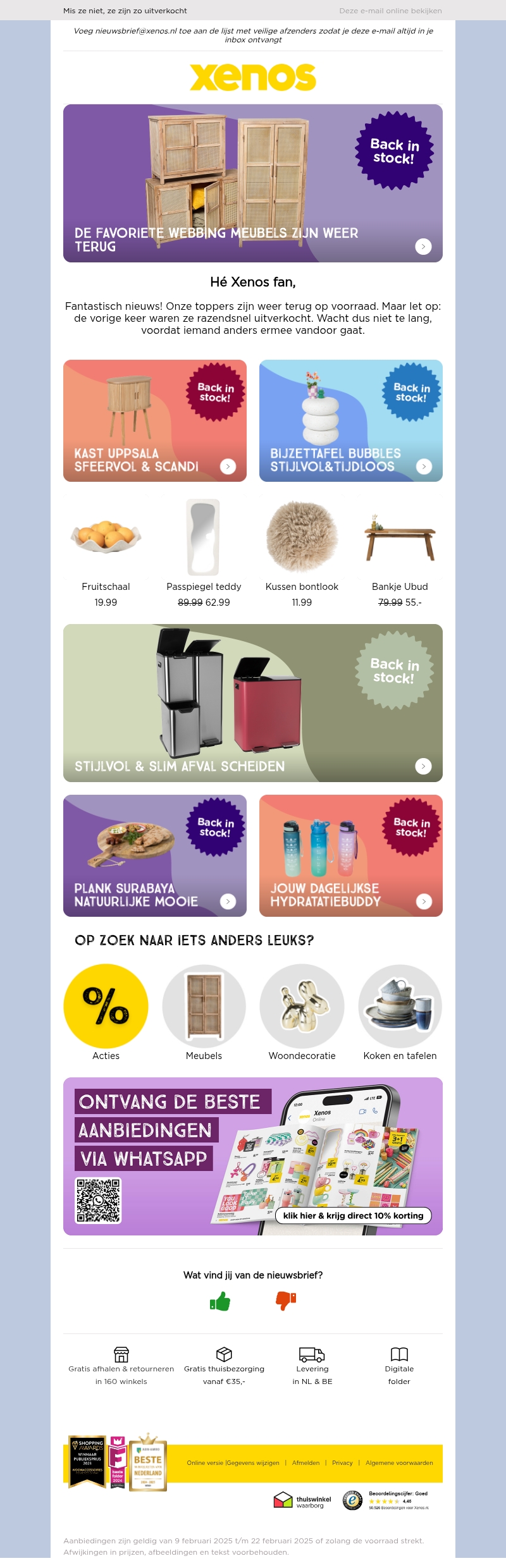 Deze populaire items zijn weer terug 🤩 Deze populaire items zijn weer terug 🤩