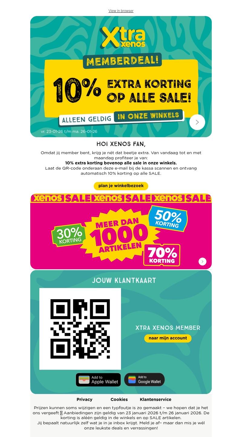 Jij krijgt 10% extra op alle SALE Jij krijgt 10% extra op alle SALE